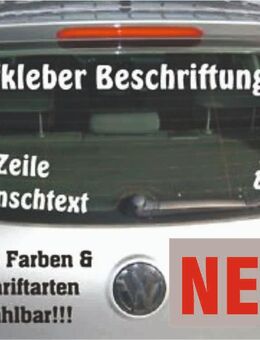 KFZ-Werbung - Rostock