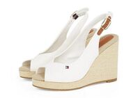 Tommy Hilfiger FLAG HIGH WEDGE ESPAD SLINGBACK High-Heel-Sandalette, Sommerschuh, Partyschuh, Keilsandalette, in schmaler Form