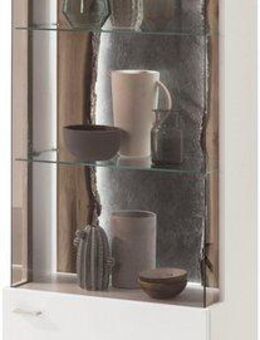 set one by Musterring Vitrine TACOMA Typ 01, Höhe 207, 4 cm, mit getönter Glastür