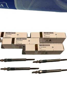 4X GLÜHKERZEN OPEL CORSA E COMBO TOUR 1.3 CDTI 55238404 1214106 - Dortmund Wickede