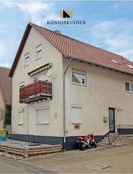 Praktisches MFH mit Werkstatt in Weidenstetten - Weidenstetten