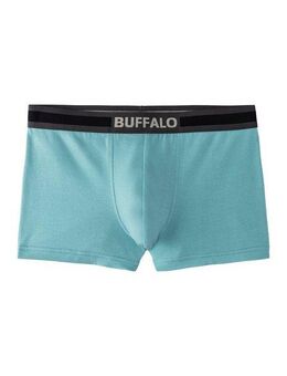 Buffalo Boxer Boxershorts für Jungen (Packung, 3-St) mit witzigen Icons bedruckt