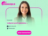 Volljurist und Projektleiter (m/w/d) internationale Abschlüsse und Recht - Wiesbaden