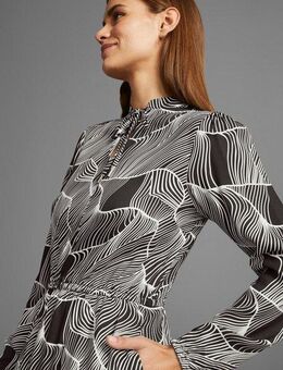 HECHTER PARIS Midikleid mit modischen Print