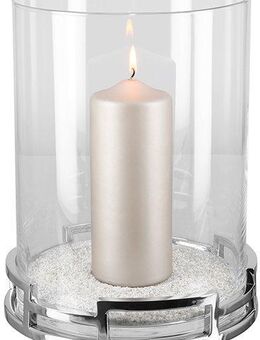 Fink Windlicht HOMMAGE, Weihnachtsdeko (1 St), aus Edelstahl