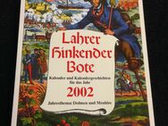 Lahrer Hinkender Bote- 2002 - Buch-Kalender - Mahlberg