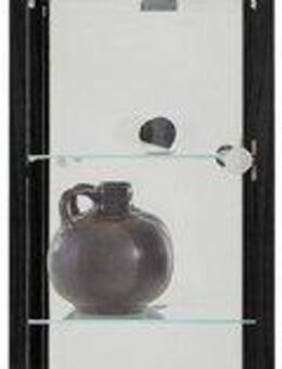 fif möbel Vitrine OPTIMA Standvitrine/Glasvitrine 1x Glastür,perfekt für Sammler,Sammlervitrine