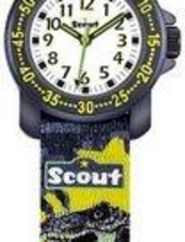 Scout Quarzuhr Action Boys, 280376039, Dinosaurieruhr, Armbanduhr, Kinderuhr, Lernuhr, Geschenkidee, Schulanfang, Jungen,Dino