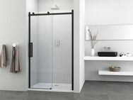 Sanotechnik Dusch-Schiebetür Elite Black, Sicherheitsglas, 138-140 cm Breite
