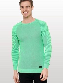 Rusty Neal Strickpullover mit modernem Rundhalsausschnitt