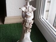 Arol Norway Keramik Deko Figur Dame mit Zopf 30 cm weiß Handarbeit Öllampe? 29,- - Flensburg