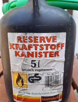 Benzin- Kanister 5 Liter - Grävenwiesbach