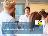 Tutor für individuelle Förderung (m/w/d) - Berlin