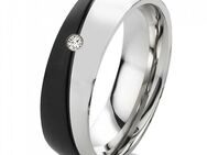 Damenring Edelstahl DE004 mit Zirkonia - Aholming