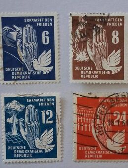 DDR 1950 Friedenstag komplett gestempelt - Görlitz