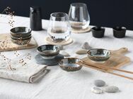 CreaTable Schale Cascade, Sojaschale, Ø 8 cm, 6-tlg, Steinzeug, (Set, 6-tlg), Rekativglasur, Healthy Food