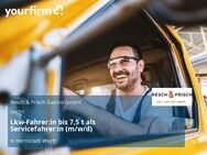 Lkw-Fahrer:in bis 7,5 t als Servicefahrer:in (m/w/d) - Bernstadt