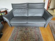 Hukla Design Ledercouch - 2,5 Sitzer - Höhenkirchen-Siegertsbrunn