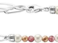 THOMAS SABO Armband Perlen, A2099-350-7-L19, mit Jaspis - mit Süßwasserzuchtperle