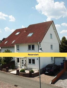 Top gepflegte Doppelhaushälfte in Mehlingen - Perfektes Eigenheim oder rentable Kapitalanlage - Mehlingen