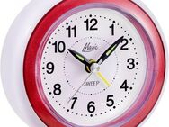 Atlanta Quarzwecker ideal für Reisen, Geschenkidee, Leuchtzeiger, Weckwiederholung, analog