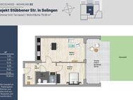 80 m² 2-Z. // Exklusive Terrassen, Garten Wohnung - Solingen (Klingenstadt)