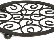 Ambiente Haus Teller Untersetzer in Schwarz - 20 cm, (1 St)