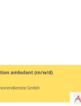Pflegedirektion ambulant (m/w/d) - Berlin