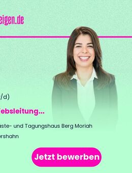 Betriebsleitung (m/w/d) - Arzbach