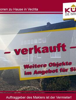 Zwei auf einen Streich! Zweifamilienhaus in ruhiger Lage! - Goldenstedt