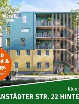 Herrliche Maisonette-Whg. am Park mit Süd-Balkon, Wannenbad, Gäste-WC, Aufzug u.v.m. - Leipzig