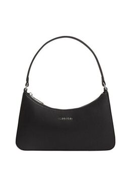 Calvin Klein Schultertasche CK MUST SMALL SHOULDER BAG, Umhängetasche, Damen Handtasche mit Logo-Schriftzug