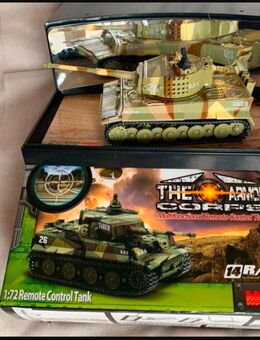Ferngesteuerter Mini RCPanzer German Tiger 1:72,Licht+Sound TOP - Rosenheim