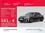 Audi A5, Cabriolet S line 45 TFSI qu Laser Assistenz 4xKamera, Jahr 2023 - Starnberg