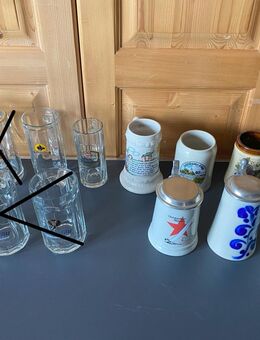 Diverse Bierkrüge 0,5l / Krug / Krüge - Vilshofen (Donau) Zentrum
