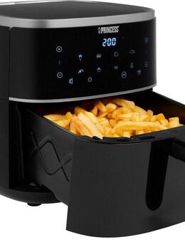 PRINCESS Heißluftfritteuse 182238 – Füllmenge des Behälters variierbar – 4 L, 1350 W