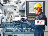 Bauingenieur (m/w/d) als Werksleiter Betonwerk für den Tief- und Ingenieurbau - Wolmirstedt