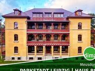 Parkstadt Leipzig - Erstbezug im Denkmal, Balkon, FBH, Parkett, Stellplatz, Keller, Aufzug u.v.m. - Leipzig