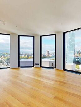 Erstbezug! HIGH-SIDE Residential Tower Wohnung mit grandiosem Blick über die Stadt - Frankfurt (Main)