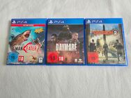3 PS4 Spiele, MAN EATER, DAYMARE und THE DIVISION 2 - Gelsenkirchen