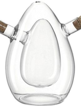 LEONARDO Menage-Set CUCINA, (1-tlg), Essig/Öl Flasche 2in1, 15,7 cm