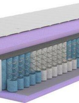 Taschenfederkernmatratze NEUHEIT: Sonet 20, 7 Zonen Matratze 90x200 cm, 140x200 cm & mehr, Älgdröm, 20 cm hoch, (1-tlg), Wendematratzen H2/H3/H4, ergonomisch, atmungsaktiv