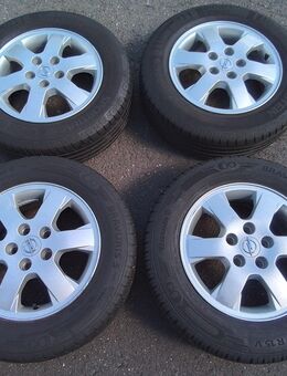 195/65 R 15 Sommerreifen mit Alufelgen für Opel Vectra B 4E - Sprendlingen