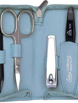 ERBE Maniküre-Etui Siena, 5 tlg., Lederetui mit Zippverschluss