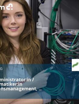 Systemadministrator:in / Fachinformatiker:in Applikationsmanagement, Systemadministration und Datenbankadministration (m/w/d) Vollzeit / Teilzeit - Bochum