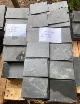 Schieferplatten Kalibriert und beidseitig gebrochen-ca. 45 Quadratmeter - Berlin