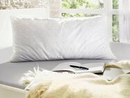 Dormisette Protect & Care Synthetikkopfkissen Memo-Fill-Kissen, Kissen für Entspannung, Füllung: 100% Polyester, Bezug: 100% Baumwolle, Bauchschläfer, Rückenschläfer, Seitenschläfer, Kopfkissen 40x80 cm, 80x80cm und weitere Größen, mit hoher Bauschkraft