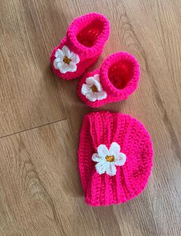 Set Turban Mütze und Schuhe gr. 56 - Hüllhorst