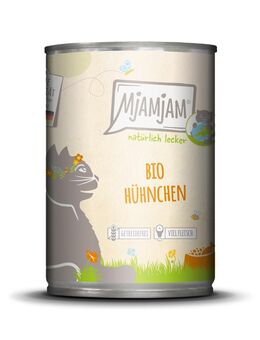 MjAMjAM Bio Natürlich Lecker 6 x 400 g - Bio-Huhn