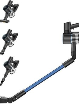 Mova Akku-Bodenstaubsauger Mova S4 Detect, Kabelloser Vacuumsauger, 425 W, 20.000Pa Saugleistung/ Bürste mit LED-Leuchten/ Vielseitige Aufsätze